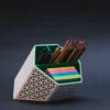 Organizador de Escritorio de Diseño Hexagonal