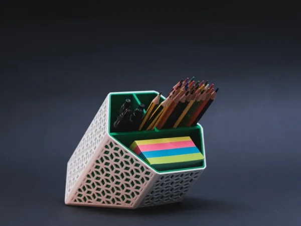 Organizador de Escritorio de Diseño Hexagonal