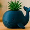 Macetero Ballena – Encantadora Decoración