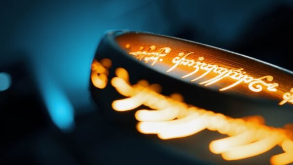 Lampara Anillo  Lord of the Rings