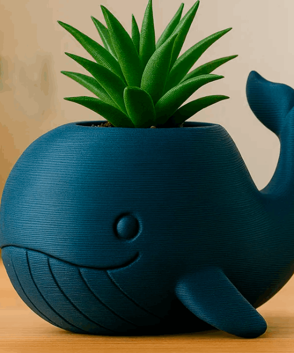 Macetero Ballena – Encantadora Decoración