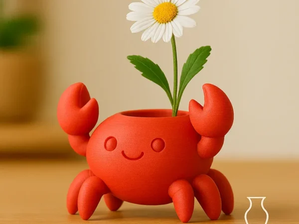 Plantador de Cangrejo – Divertida Decoración