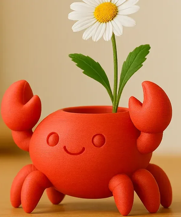 Plantador de Cangrejo – Divertida Decoración
