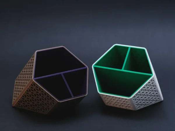 Organizador de Escritorio de Diseño Hexagonal