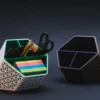 Organizador de Escritorio de Diseño Hexagonal