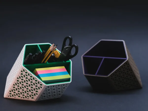 Organizador de Escritorio de Diseño Hexagonal