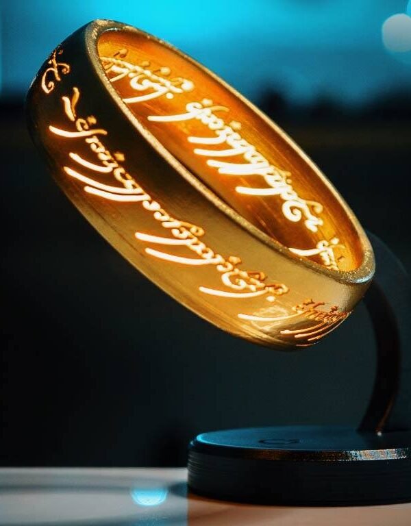 Lampara Anillo  Lord of the Rings