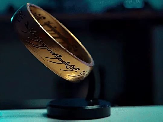 Lampara Anillo  Lord of the Rings